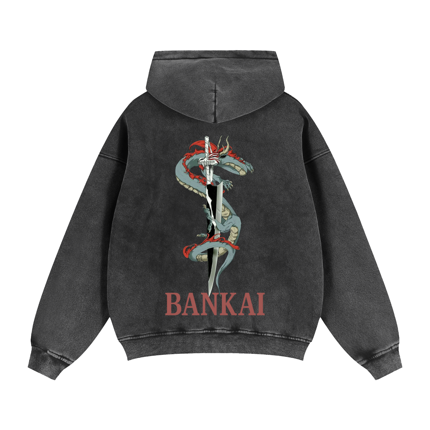 Bleach Anime BanKai Line Zip Hoodie (Limited Edition)