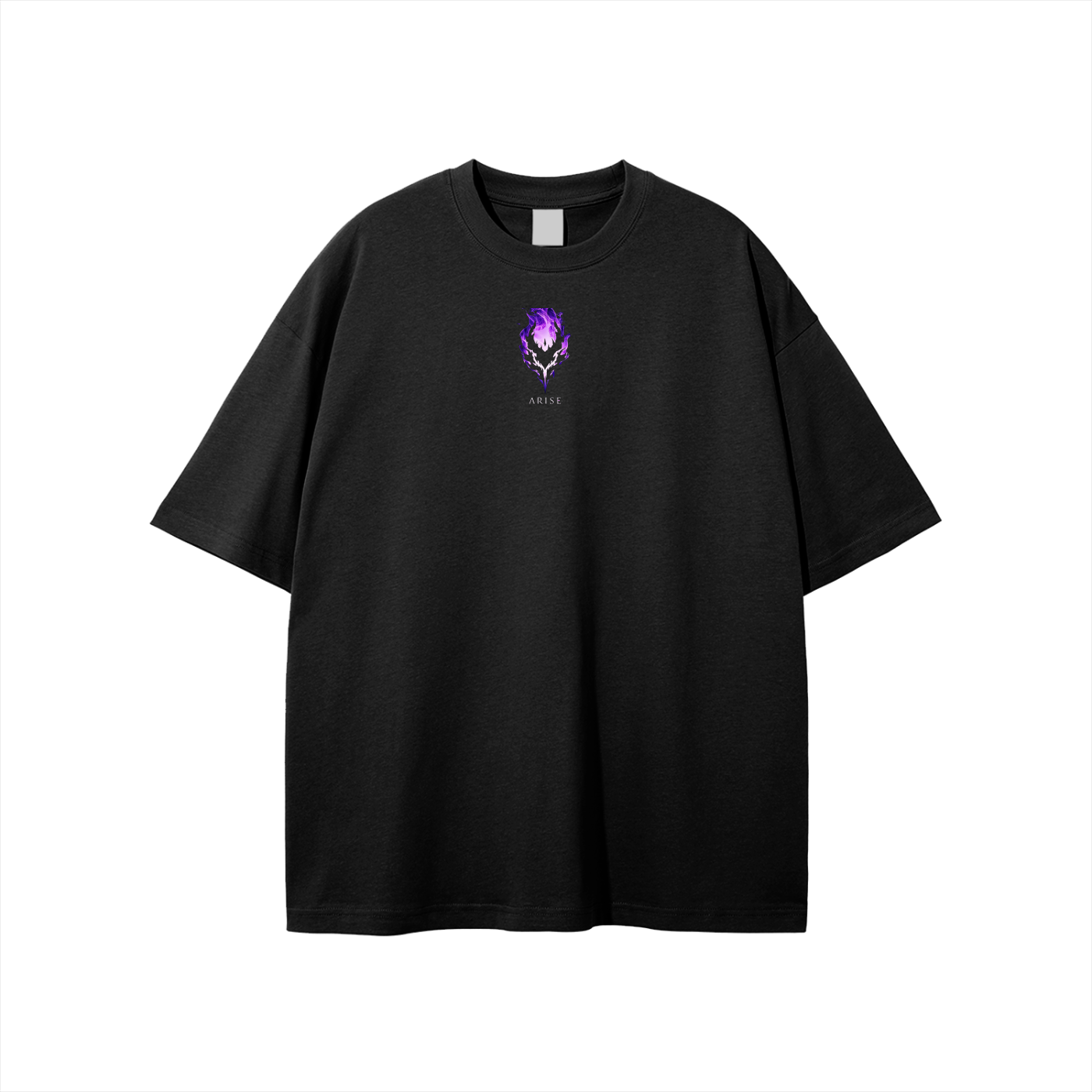 Shadow Hunter Oversized Tee – Anime-Inspired Streetwear