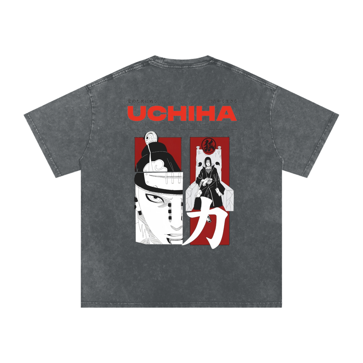 Night Crow Tee – Anime-Inspired Streetwear with a Retro Edge